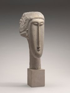 Hoved af en kvinde af Amedeo Modigliani