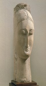 Hoved af en kvinde af Amedeo Modigliani