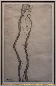 Hermafrodit-profil af Amedeo Modigliani