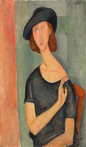 Jeanne Hébuterne (Au chapeau) af Amedeo Modigliani