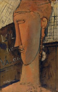 Lola af Valencia, 1915 af Amedeo Modigliani