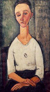 Lunia Czechowska af Amedeo Modigliani