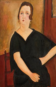 Madame Amédée (Kvinde med cigaret) af Amedeo Modigliani