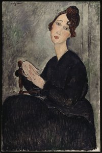 Portræt af Dèdie, 1918 af Amedeo Modigliani