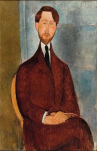 Portræt af Leopold Zborowski af Amedeo Modigliani