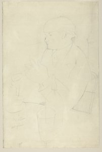 Portræt af Vallin af Amedeo Modigliani