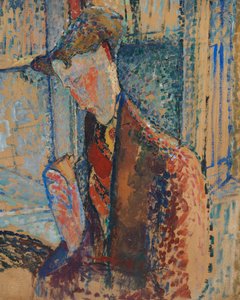 Reverie (Studie til portrættet af Frank Burty Haviland), 1914 (olie og grafit på pap)