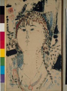 Rosa Porprina maleri af Amedeo Modigliani af Amedeo Modigliani