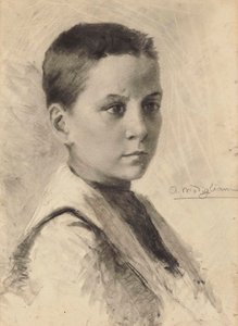 Selvportræt, 1899. af Amedeo Modigliani