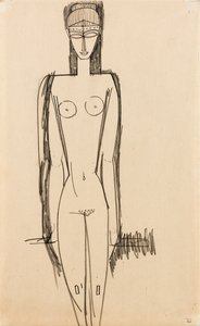 Stående nøgen; Nu debout, c.1910-1911