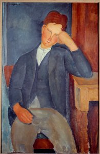 The Young Apprentice Maleri af Amedeo Modigliani af Amedeo Modigliani