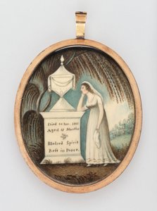 Minde miniature af American 19th Century