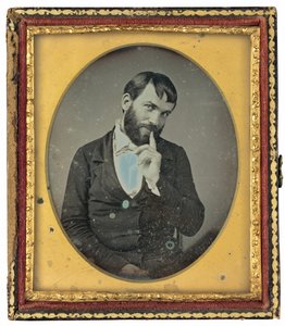 Portræt af en mand af American 19th Century