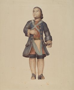 Billethead soldat af American 20th Century