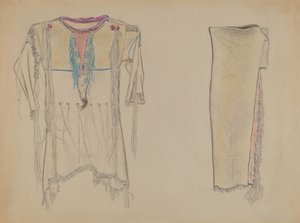 Buckskin skjorte og leggings
