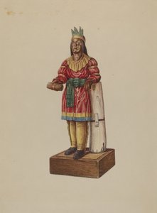 Cigarbutik indisk af American 20th Century