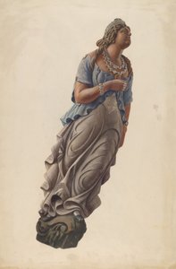 Galionsfigur af American 20th Century