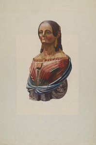 Galionsfigur af American 20th Century