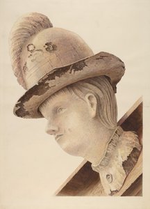 Galionsfigur fra skonnerten "Haroldine" af American 20th Century
