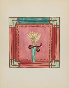 Plade 16: Alterpanel: Fra porteføljen "Spanish Colonial Designs of New Mexico" af American 20th Century
