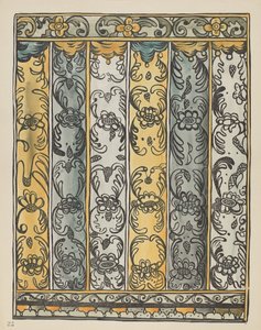 Plade 22: Vægdekoration: Fra porteføljen "Spanish Colonial Designs of New Mexico"