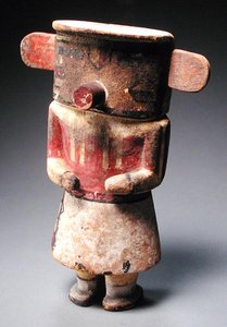 Hopi dukke (træ) af American American