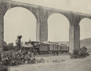 Akvædukt ved Queretaro, Mexico (s/h-billede) af American Photographer (after)