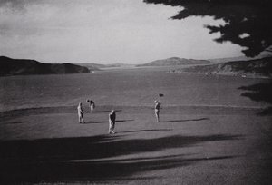 Californien: San Francisco, Lincoln Park, med udsigt over Golden Gate, havet og byen (s/h foto) af American Photographer (after)
