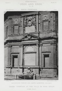 Kasinofontæne ved Villa Di Papa Giulio, Rom, Italien (s/h-billede) af American Photographer (after)