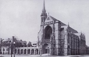 Chicago: Fourth Presbyterian Church (s/h-billede) af American Photographer (after)