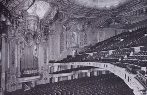Chicago: Interior, Oriental Theatre (s/h-billede) af American Photographer (after)