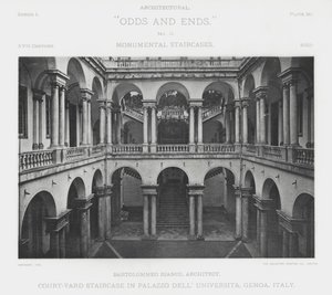 Court-Yard Staircase i Palazzo Dell