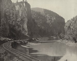 Echo Cliffs, Canyon of the Grand River, Colorado (s/h-billede) af American Photographer (after)