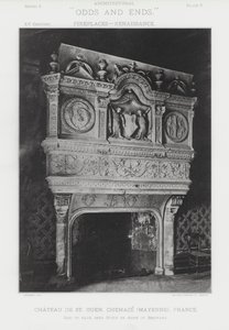 Pejs: Chateau De St Ouen, Chemaze, Mayenne, Frankrig (s/h foto) af American Photographer (after)