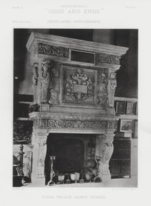 Pejs: Ducal Palace, Nancy, Frankrig (s/h-billede) af American Photographer (after)