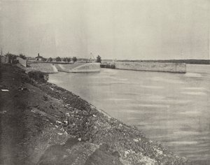 Regeringslåse nær Keokuk, Iowa (s/h-billede) af American Photographer (after)