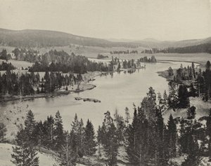 Hayden Valley, Yellowstone National Park (s/h foto)