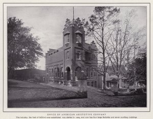 Jamestown, NY: Office of American Aristotype Company (s/h-billede) af American Photographer (after)