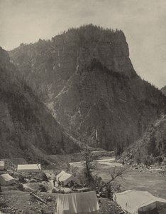 Kong Salomons tempel, Grand River, Colorado (s/h-billede) af American Photographer (after)