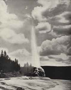 Lone Star Geyser, Yellowstone, Wyoming (s/h foto) af American Photographer (after)