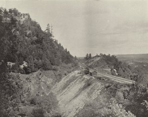 Lookout Mountain, nær Dundas, Ontario (s/h-billede) af American Photographer (after)