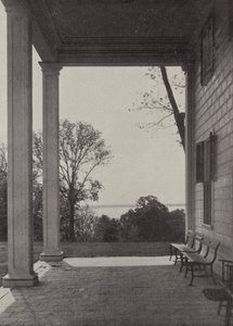 Mount Vernon: East Portico (s/h foto) af American Photographer (after)
