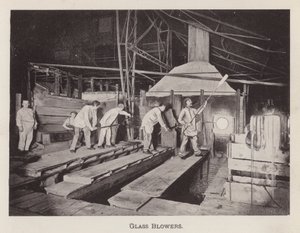 Pittsburgh: Glass Blowers (s/h foto) af American Photographer (after)