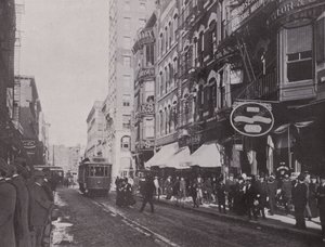 Providence, Rhode Island: Westminster Street (s/h-billede) af American Photographer (after)
