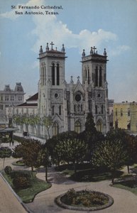 St. Fernando Cathedral i San Antonio, Texas, USA af American Photographer (after)