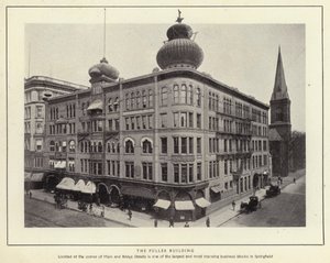 Springfield, Massachusetts: The Fuller Building (s/h-billede) af American Photographer (after)