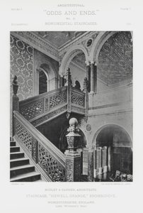 Trappe, "Hewell Grange," Bromsgrove, Worcestershire, England (s/h-foto) af American Photographer (after)