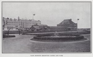 Visning af Brighton Casino and Park (s/h-billede) af American Photographer (after)