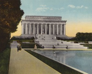 Washington DC: Lincoln Memorial (foto) af American Photographer (after)