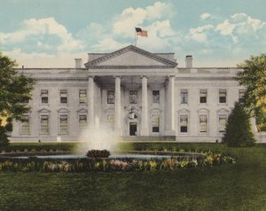 Washington DC: Det Hvide Hus (foto) af American Photographer (after)